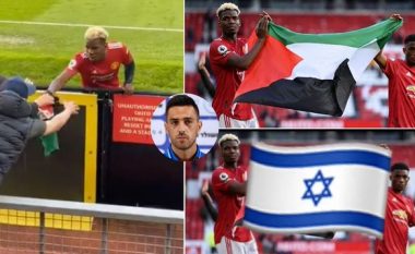 Pogba dhe Diallo në mbështetje të Palestinës – por anëtari i PSV e zëvendëson flamurin me atë të Izraelit