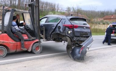 ​Aksident në Leshan të Pejës, pesë persona të lënduar