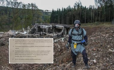 Shpërthimi i depos së armeve nga GRU-ja ruse në Vrbětice, Këshilli i Evropës i del në mbështetjet Çekisë