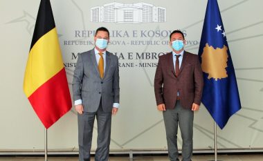 Mehaj takon shefin e zyrës Belge në Kosovë, bisedojnë për bashkëpunim bilateral në mes dy vendeve