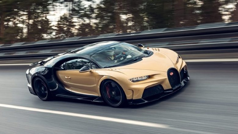 Bugatti testoi Chiron Super Sport deri në shpejtësinë 440 km/h