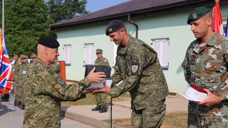 Pjesëtari i FSK-së zë vendin e parë në garën “Ushtari më i mirë” në Kroaci