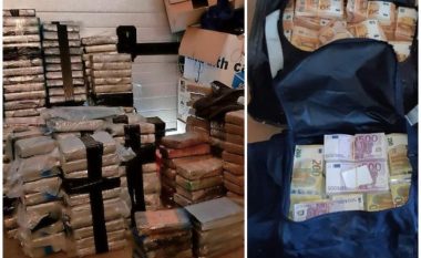 Sekuestrohet kokainë në një fermë në Holandë që kap vlerën e 195 milionë eurove, policia gjen edhe 11 milionë euro dhe armë