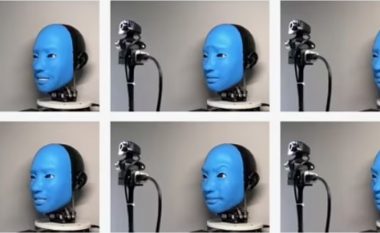 Shkencëtarët zhvillojnë robotin me fytyrën sikurse të njeriut, shfaq shprehjet e fytyrës përmes mimikave në kohë reale