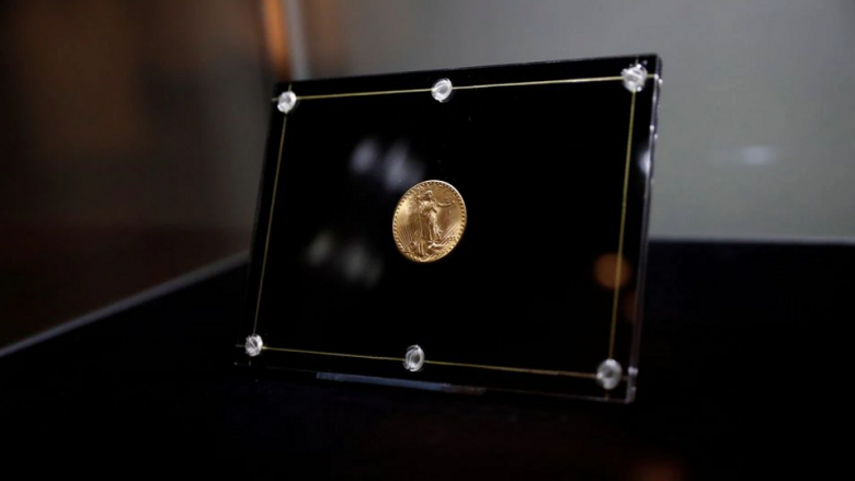 Monedha e arit shitet për një rekord botëror prej 18.9 milionë dollarë