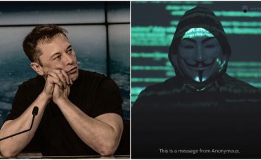 Elon Musk tallet me “Anonymous”, të cilët haptas e kërcënojnë atë në një video të re