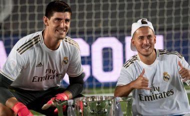 Courtois flet për të ardhmen e Hazard: Ai dëshiron të qëndrojë te Real Madridi