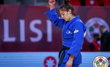 Nora Gjakova kalon në gjysmëfinale të Kampionatit Botëror në xhudo