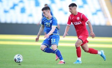 Kosova U21 barazon në miqësoren ndaj Gjilanit