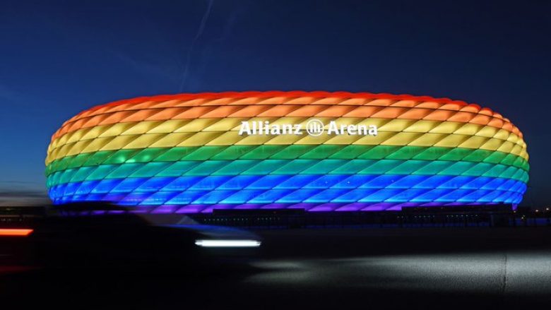 UEFA bllokon shfaqjen e ngjyrave të ylberit në Allianz Arena – e quan si kontekst politik