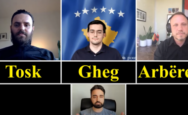 Tre shqiptarë me dialekte të ndryshme flasin online për gjuhën shqipe