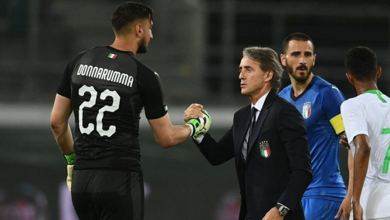 Mancini: Nëse Donnarumma shkon te PSG, ka bërë zgjedhje të mirë
