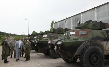 Autoblindat e reja amerikane për Ushtrinë e Kosovës