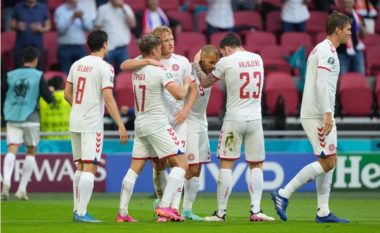 Danimarka ‘shkatërron’ Uellsin dhe kalon në çerekfinale të Euro 2020
