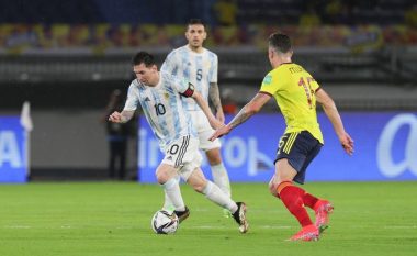 Në ndeshjen e katër golave: Kolumbia i mori një pikë Argjentinës për kualifikimet e Kupës së Botës