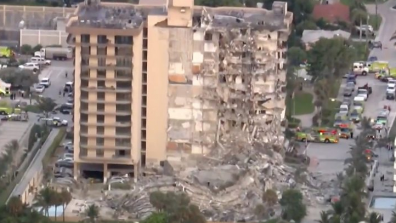 Shembja e ndërtesës në Miami – ende nuk dihet për fatin e 99 personave