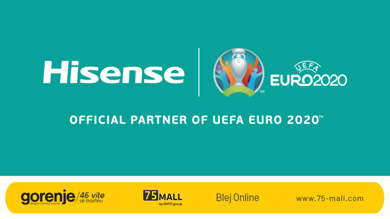 A e dini që HISENSE është sponsor zyrtar i UEFA EURO 2020?