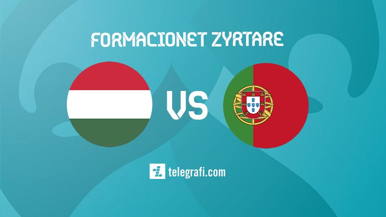 Formacionet zyrtare, Hungari – Portugali: Ronaldo me shokë fillojnë misionin për të mbrojtur titullin