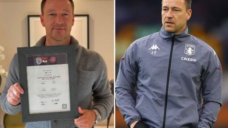 John Terry merr licencën për trajner – përgatitet për profesionin e ri në futboll