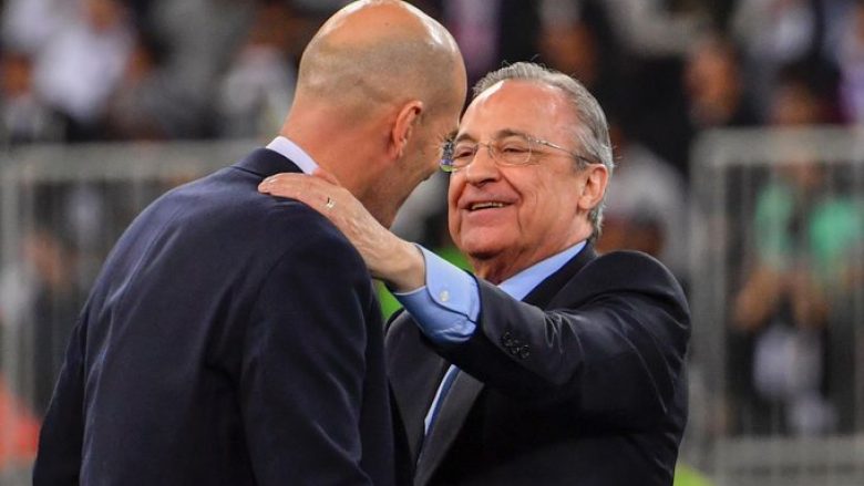 Florentino Perez: Nuk e kam lexuar letrën e lamtumirës, ​​por atë nuk e shkroi Zidane