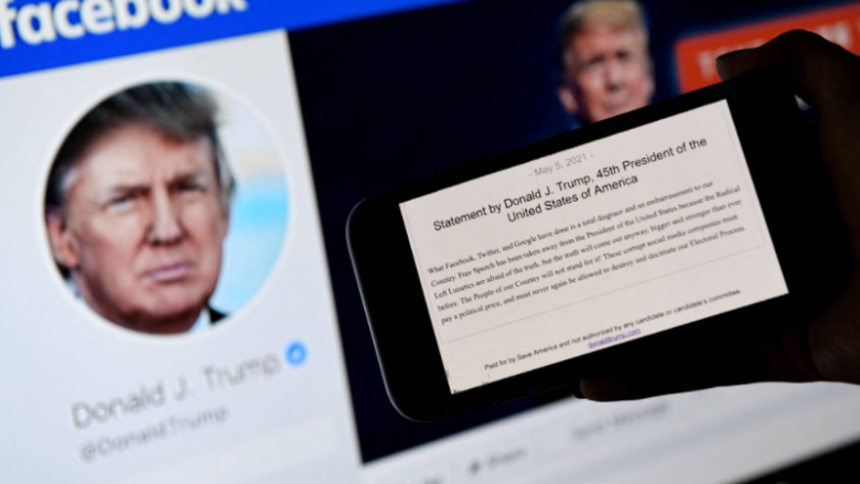 Trump: Duhet të kisha ndaluar Facebookun gjersa isha president i Amerikës