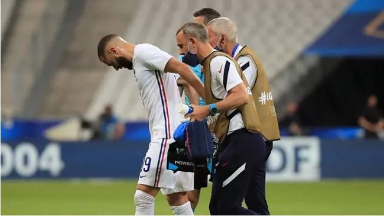 Alarm te Franca:  Benzema largohet i dëmtuar në ndeshje ndaj Bullgarisë, pak ditë para Euro 2020