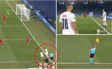 Pozita jashtë loje nga goditja e këndit që i habiti të gjithë në ndeshjen Turqi-Itali