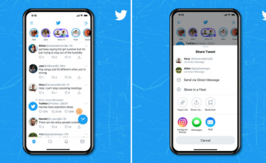 Twitter tani lejon përdoruesit e iOS të ndajnë me lehtësi postimet në Instagram