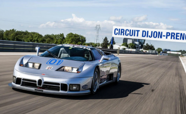 Bugatti EB110 Sport Competizione është rikthyer në rrugë të mbarë pas 25 vitesh