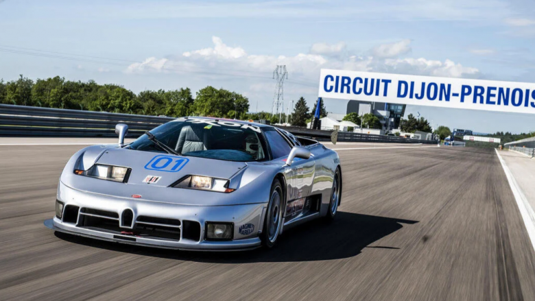 Bugatti EB110 Sport Competizione është rikthyer në rrugë të mbarë pas 25 vitesh