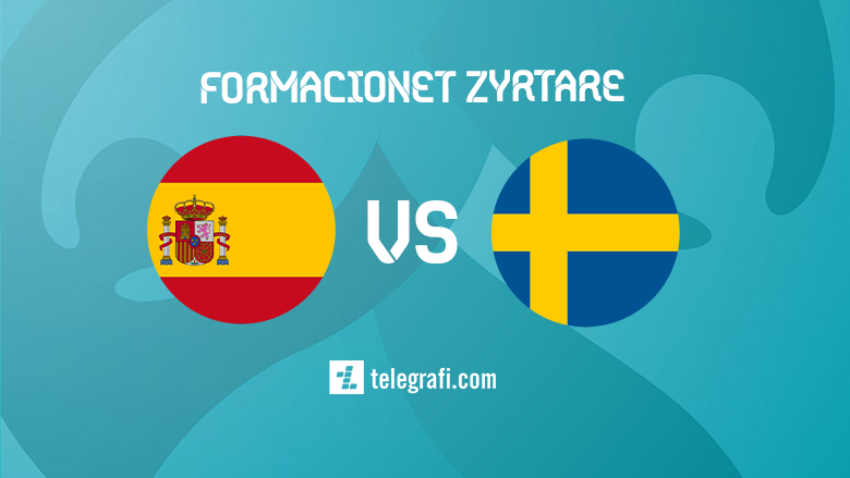 Spanja dhe Suedia me mungesa në startin e tyre në Euro 2020 – formacionet zyrtare