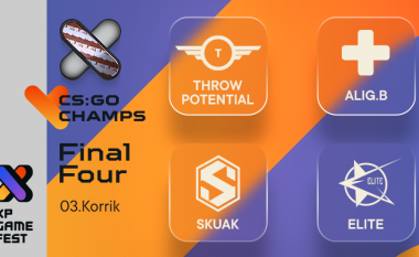 Katër ekipet në CS:GO të kualifikuara për finale në XP Game Fest