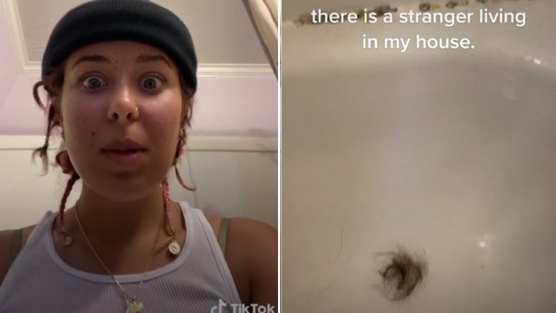 Gruaja ka frikë se dikush po jeton fshehurazi në shtëpinë e saj pasi gjeti grumbuj flokësh në dush