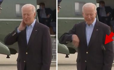 Para udhëtimit në Evropë, Biden u vu në siklet nga një gjinkallë – shihni reagimin e tij!