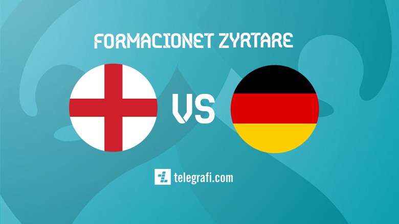 Formacionet zyrtare, Angli – Gjermani: Gjigantët luajnë për një vend në çerekfinale