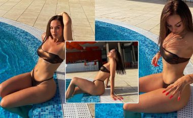 Pozat e mrekullueshme të Ana Kabashit me bikini