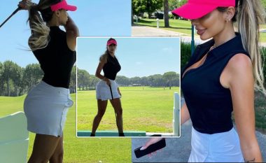 Luana Vjollca merr vëmendje me pozat e reja duke luajtur ‘golf’