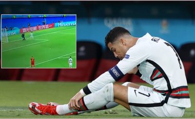 Courtois e dribloi Ronaldon para portës dhe më pas erdhi goli i Belgjikës