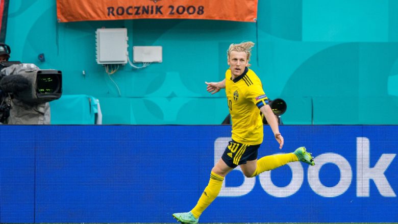 Notat e lojtarëve: Suedia 3-2 Polonia, veçohet Forsberg