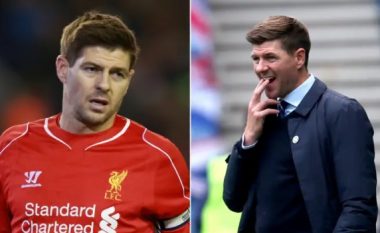 Legjenda e Liverpoolit, Gerrard shfaqet si kandidat shokues për trajner të Evertonit