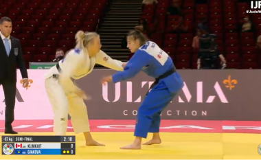 Nora Gjakova mposhtet në gjysmëfinale të Kampionatit Botëror në xhudo, por ka shansin për medaljen e bronztë
