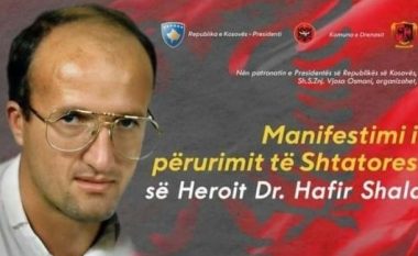Mjeku i UÇK-së, Hafir Shala bëhet me shtatore