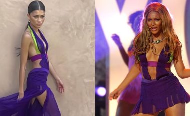 Zendaya vesh fustanin ikonik të Beyonce nga Versace në “BET Awards 2021”