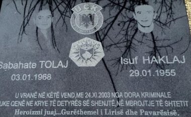 Flet dëshmitari që pretendon se pa vrasjen e policëve Sebahate Tolaj e Isuf Haklaj në vitin 2003