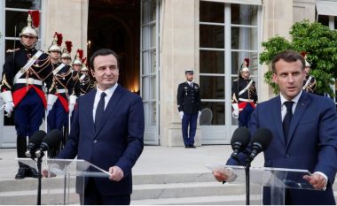 Macron para takimit me Kurtin: Ftoj Kosovën e Serbinë të angazhohen për gjetjen e një kompromisi në dialog