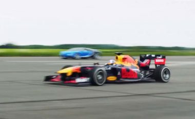 Bugatti vs Formula 1: Bëhuni “dëshmitar” i një gare që tregon qartë epërsinë e njërit prej pjesëmarrësve