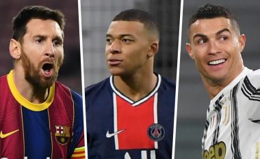 Mbappe: Nuk mund të konsiderohem në nivelin e Messit dhe Ronaldos, ata janë të pakrahasueshëm