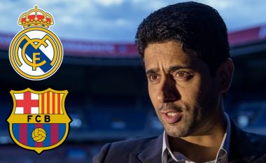 Al Khelaifi i sheh Real Madridin dhe Barcelonën si armiq të PSG-së