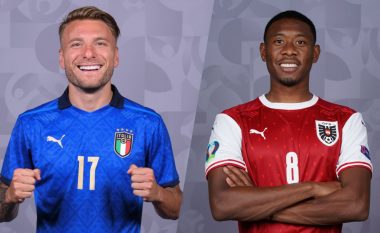 Sot zhvillohen dy ndeshje në fazën e eliminimit direkt në Euro 2020, Italia kërkon ta kalojë Austrinë