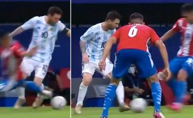 Asistimi magjik i Di Marias dhe turpërimi i lojtarëve kundërshtarë nga Messi karakterizuan fitoren e Argjentinës ndaj Paraguait